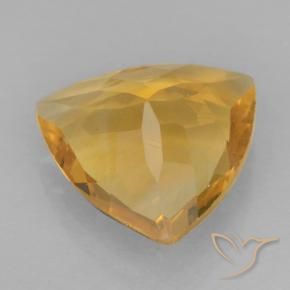 9,17 ctw natürlicher Orange-Gold Citrin, Trillion, VVS