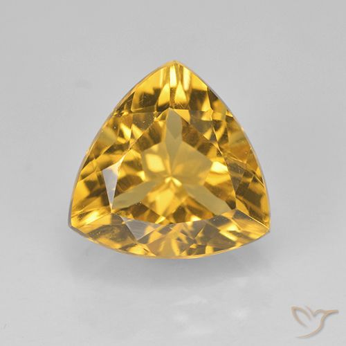 2.32ct Natürlicher Golden Citrin, Trillion, VVS