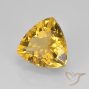 9,17 ctw natürlicher Golden Citrin, Trillion, VVS
