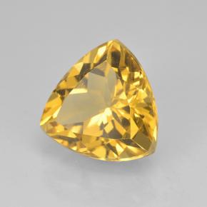 2,23 ctw natürlicher goldener Citrin, Trillion, VVS