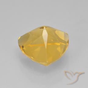9,17 ctw natürlicher Helles Gold Citrin, Trillion, VVS
