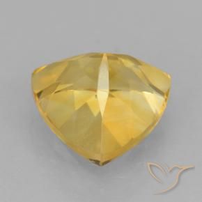9,17 ctw natürlicher Mittleres Gold Citrin, Trillion, VVS