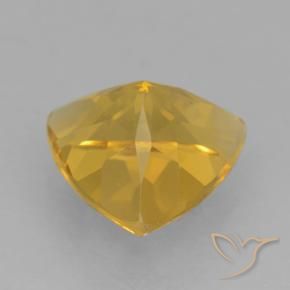 9,17 ctw natürlicher Golden Citrin, Trillion, VVS