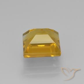 9,17 ctw natürlicher gold-orange Citrin, Quadrat, VVS