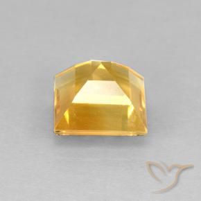 9,17 ctw natürlicher Helles Gold Citrin, Quadrat, VVS-VS