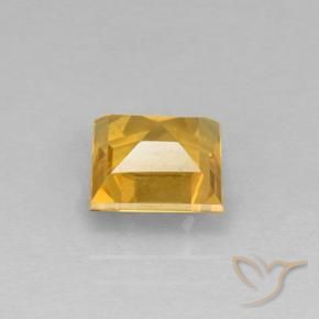 9,17 ctw natürlicher Mittleres Gold Citrin, Quadrat, VVS