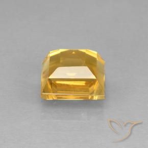9,17 ctw natürlicher gold-orange Citrin, Quadrat, VVS-VS