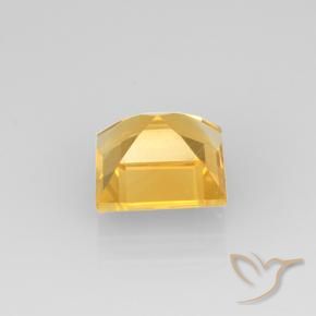 9,17 ctw natürlicher Helles Gold Citrin, Quadrat, VVS-VS