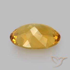 9,17 ctw natürlicher Tiefes Gold Citrin, Oval, VVS