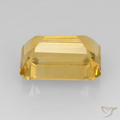 9,17 ctw natürlicher Golden Citrin, Oktagonschliff, VVS
