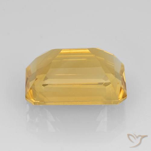 9,17 ctw natürlicher Helles Gold Citrin, Oktagonschliff, VVS