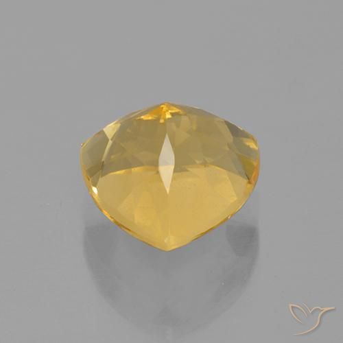 9,17 ctw natürlicher Mittleres Gold Citrin, Trillion, VS