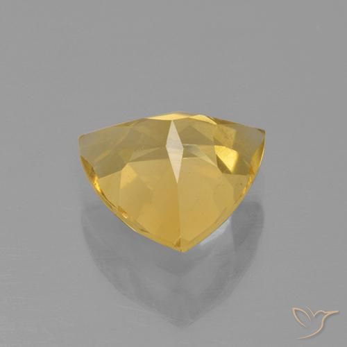 9,17 ctw natürlicher Helles Gold Citrin, Trillion, VS