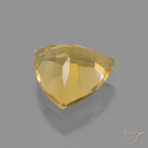 9,17 ctw natürlicher Golden Citrin, Trillion, VVS-VS