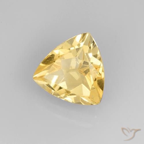 9,17 ctw natürlicher Golden Citrin, Trillion, VVS-VS