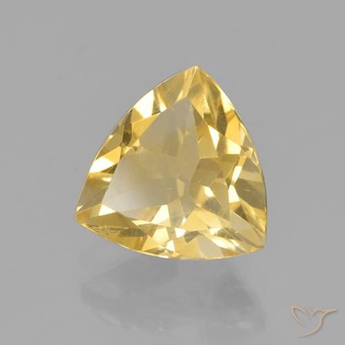 9,17 ctw natürlicher Golden Citrin, Trillion, VS