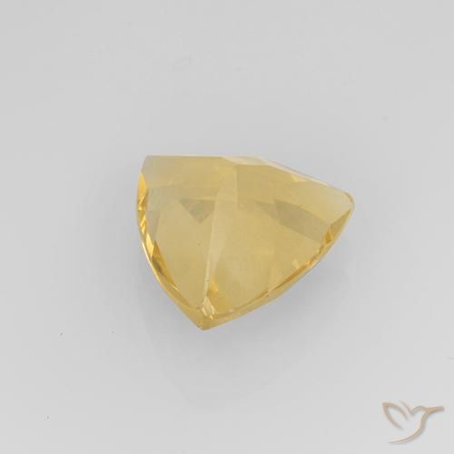 9,17 ctw natürlicher Mittleres Gold Citrin, Trillion, VVS-VS