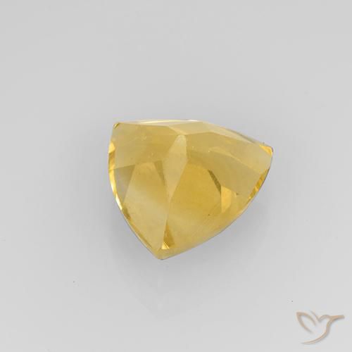 9,17 ctw natürlicher Mittleres Gold Citrin, Trillion, VVS-VS