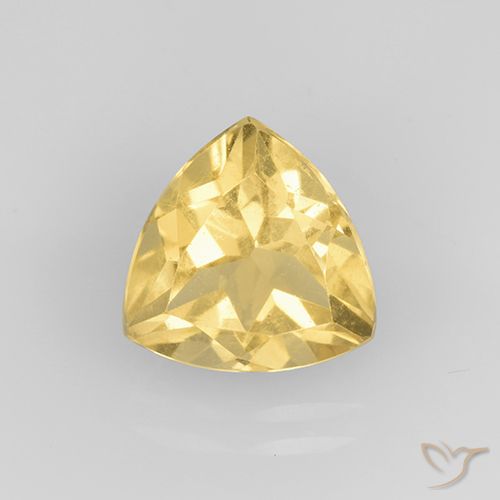 2.26ct Natürlicher Mittleres Gold Citrin, Trillion, VVS-VS