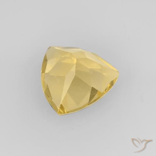 9,17 ctw natürlicher Mittleres Gold Citrin, Trillion, VVS-VS