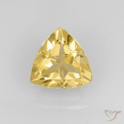 1.86ct Natürlicher Golden Citrin, Trillion, VS