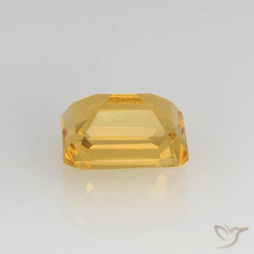 9,17 ctw natürlicher Helles Gold Citrin, Oktagonschliff, VVS-VS