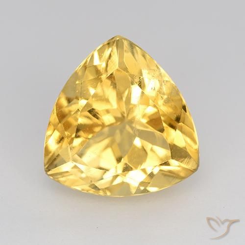 2.28ct Natürlicher Golden Citrin, Trillion, VVS-VS