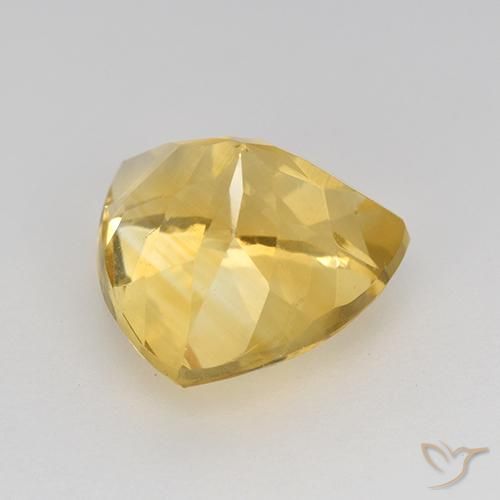 9,17 ctw natürlicher Golden Citrin, Trillion, VVS-VS