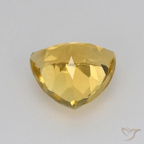 9,17 ctw natürlicher Helles Gold Citrin, Trillion, VVS-VS