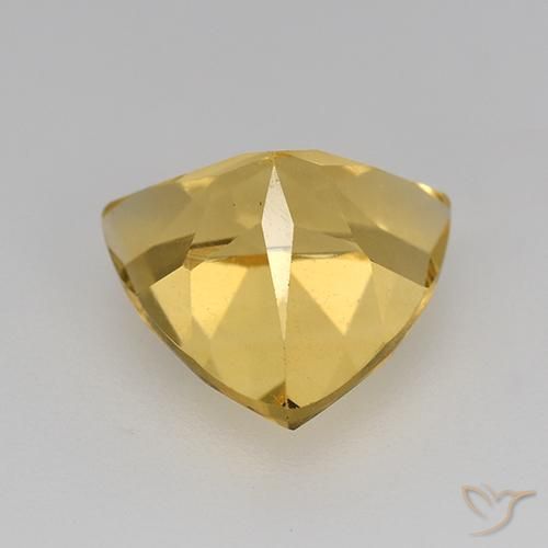 9,17 ctw natürlicher Golden Citrin, Trillion, VVS-VS