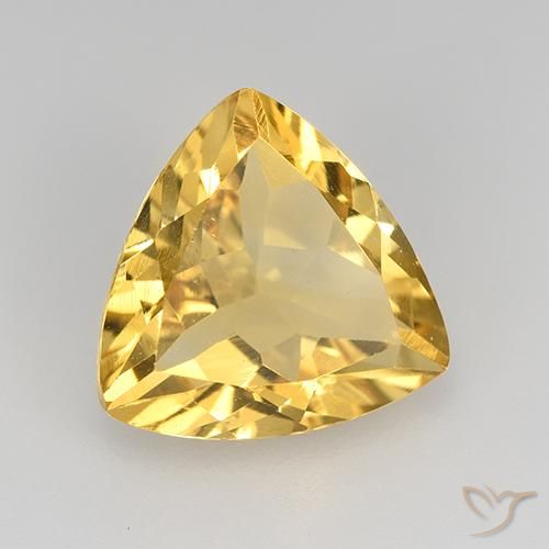 9,17 ctw natürlicher Golden Citrin, Trillion, VS