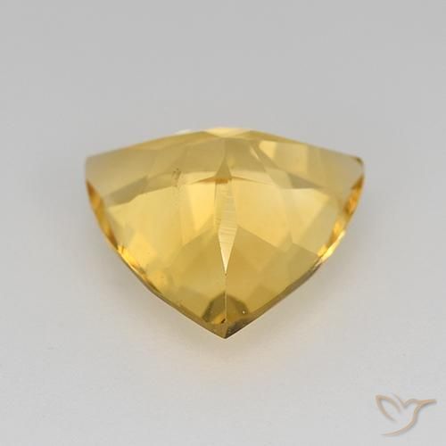 9,17 ctw natürlicher Golden Citrin, Trillion, VS