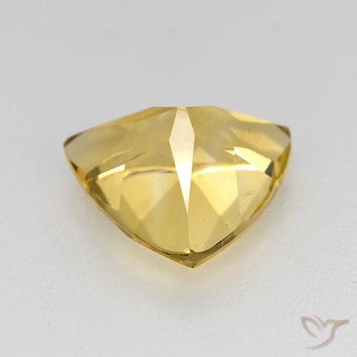 9,17 ctw natürlicher Golden Citrin, Trillion, VVS-VS