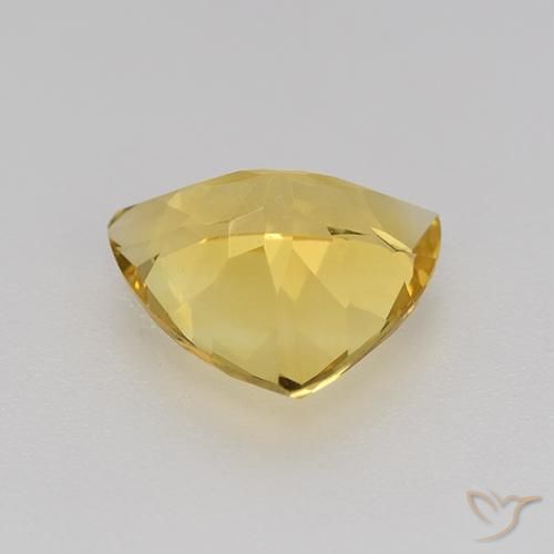 9,17 ctw natürlicher Golden Citrin, Trillion, VVS-VS