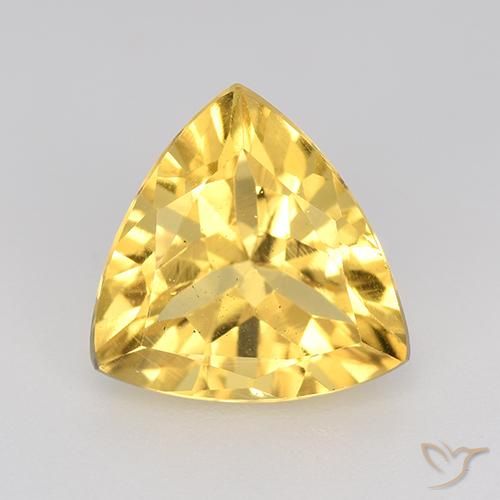 2.21ct Natürlicher Mittleres Gold Citrin, Trillion, VVS-VS