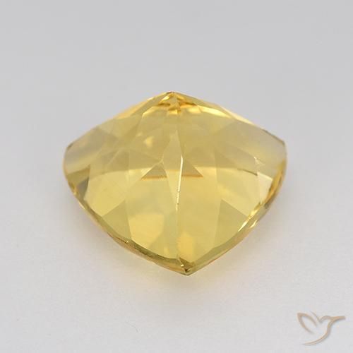 9,17 ctw natürlicher Mittleres Gold Citrin, Trillion, VVS-VS