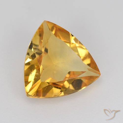 9,17 ctw natürlicher Mittelorange Citrin, Trillion, VVS-VS