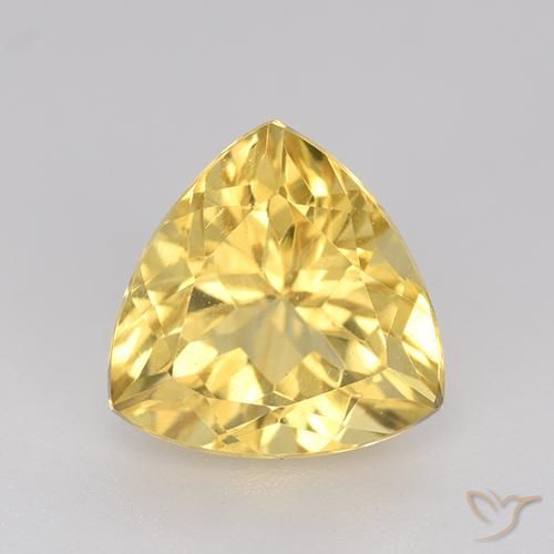 2.50ct Natürlicher Golden Citrin, Trillion, VVS-VS
