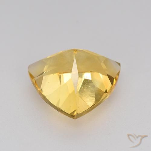 9,17 ctw natürlicher Golden Citrin, Trillion, VVS-VS