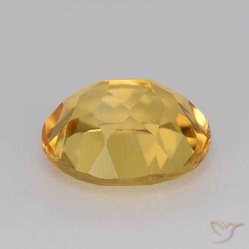 9,17 ctw natürlicher Mittelhelles Gold Citrin, Oval, VVS-VS