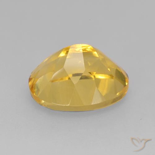 9,17 ctw natürlicher Helles Gold Citrin, Oval, VVS-VS