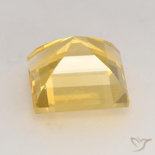 9,17 ctw natürlicher Golden Citrin, Quadrat, VS