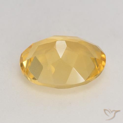 9,17 ctw natürlicher Mittleres Gold Citrin, Oval, VVS-VS