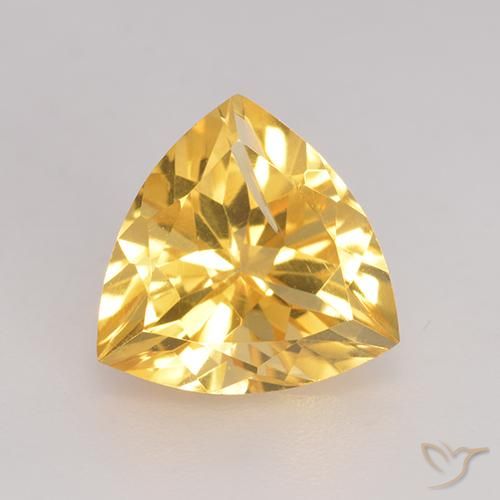 2.26ct Natürlicher Mittleres Gold Citrin, Trillion, VS
