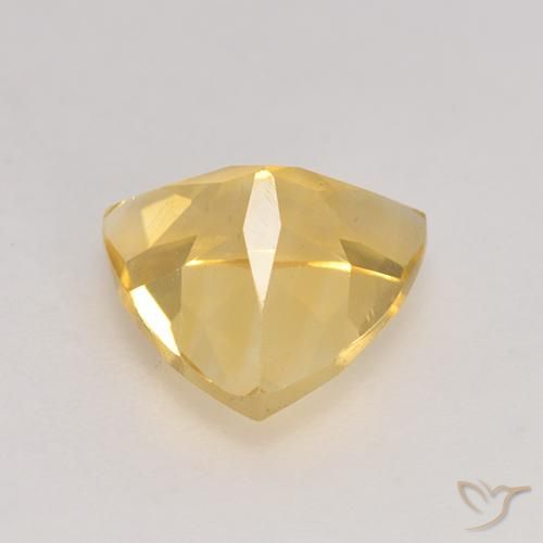 9,17 ctw natürlicher Mittleres Gold Citrin, Trillion, VS