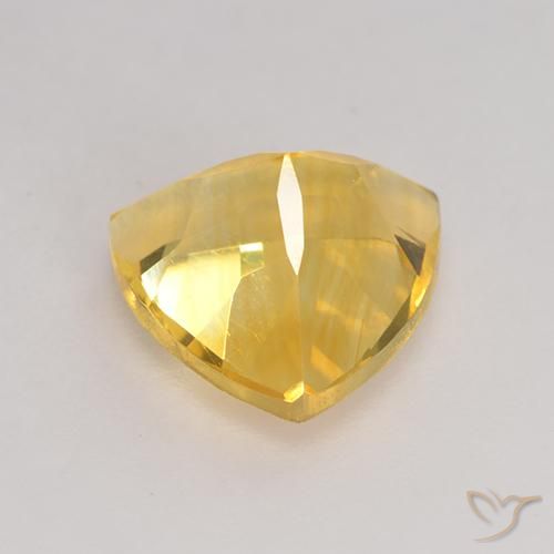 9,17 ctw natürlicher Golden Citrin, Trillion, VS