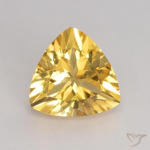 2.06ct Natürlicher Mittleres Gold Citrin, Trillion, VS