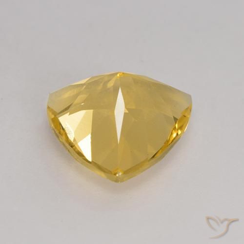 9,17 ctw natürlicher Mittleres Gold Citrin, Trillion, VS