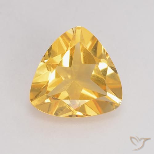 1.99ct Natürlicher Mittleres Gold Citrin, Trillion, VS