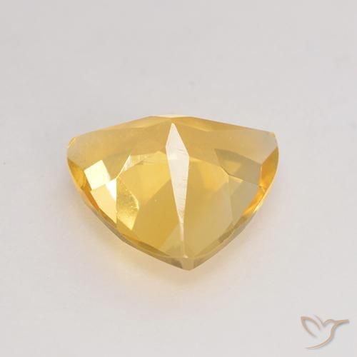 9,17 ctw natürlicher Mittleres Gold Citrin, Trillion, VS